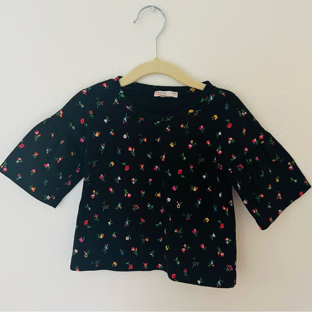 Toddler girl Jcrew flower top